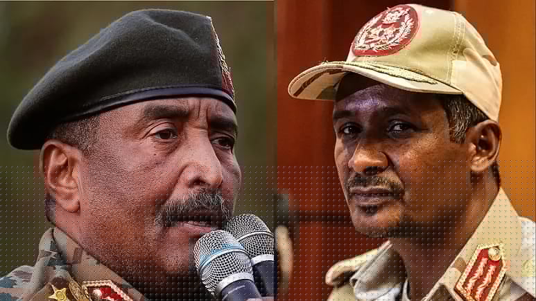 الصراع بين قوات الدعم والجيش النظامي السوداني