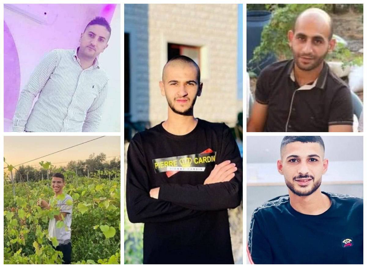 5 شهداء في طولكرم شمال الضفة الغربية
