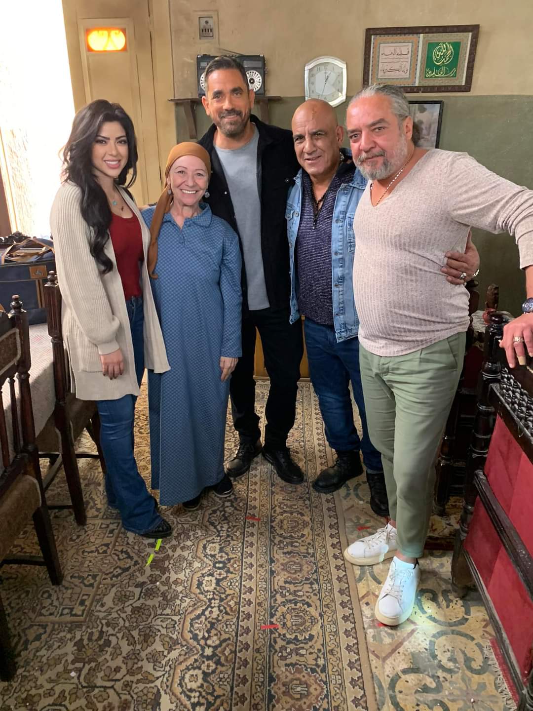 أبطال مسلسل "بيت الرفاعي"