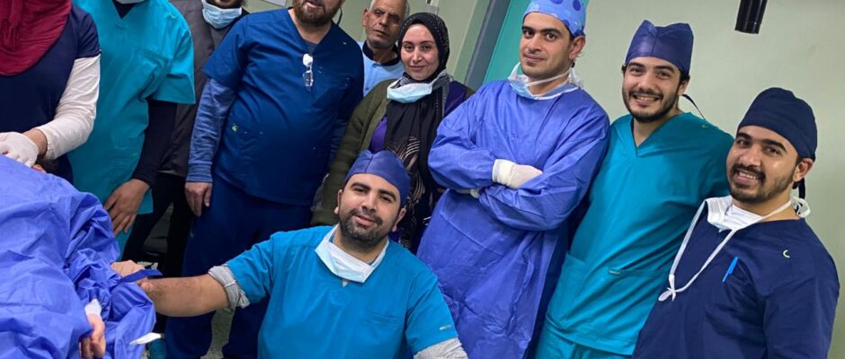 إنقاذ حياة طفلة ببنها بعد ابتلاع مسمار