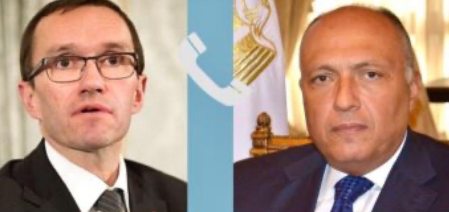 وزير الخارجية يناقش توجيه المساعدات إلى غزة