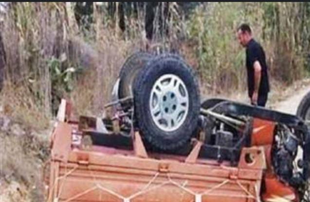 إصابة 4 أشخاص في حادث تروسيكل علي طريق ادفا بمحافظة سوهاج