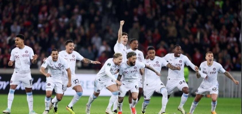 دوري المؤتمر أستون فيلا وفيورنتينا يعبران لنصف النهائي