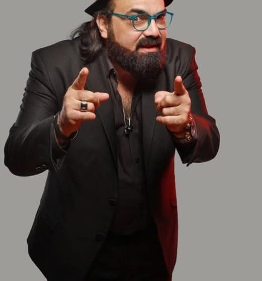 تهديد المطرب ابو الليف لمذيعه مشهوره 