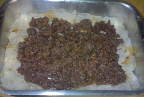 صينيه رقاق باللحمه المفرومه الاكله رئيسيه على كل سفره مصريه في رمضان 