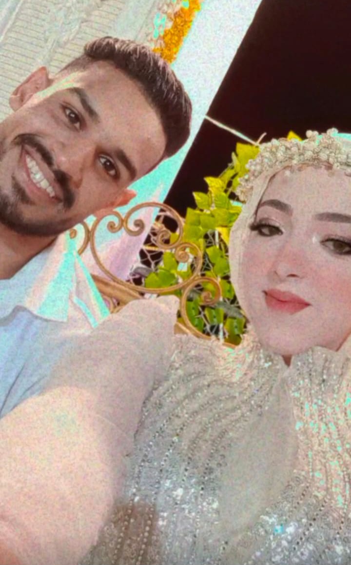 تهنئة خاصة للعروسين