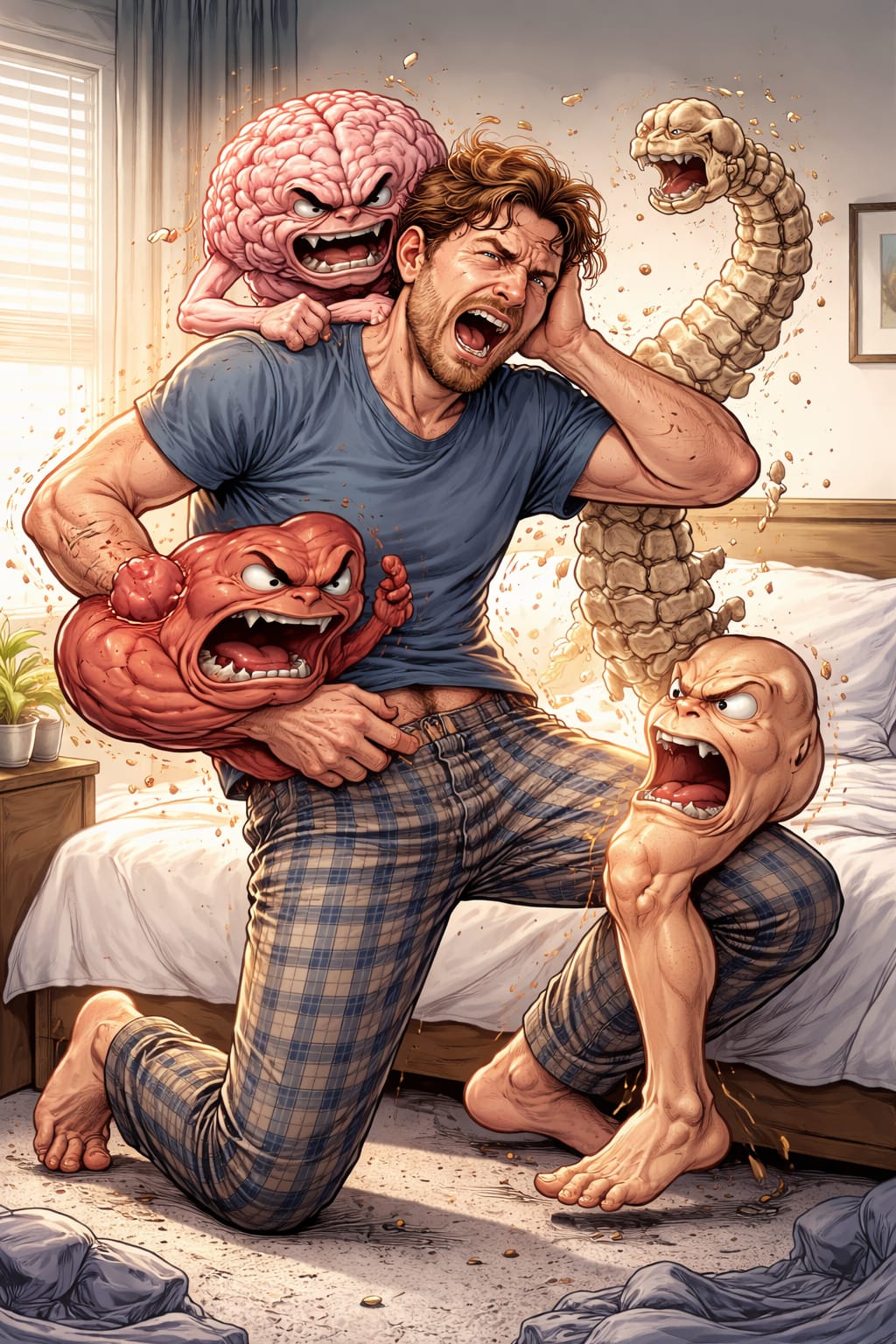 جسمي بيعاقيني