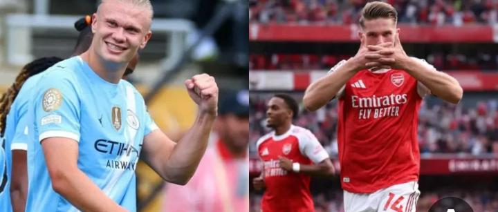 في منافسة تهديديه بين  العمالقه مانشستر سيتي أمام أرسنال في صراع الدوري الإنجليزي