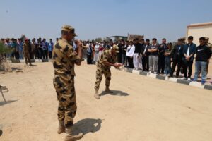 "كيان شباب الوطن" في زيارة ميدانية لـ "مصنع الرجال"