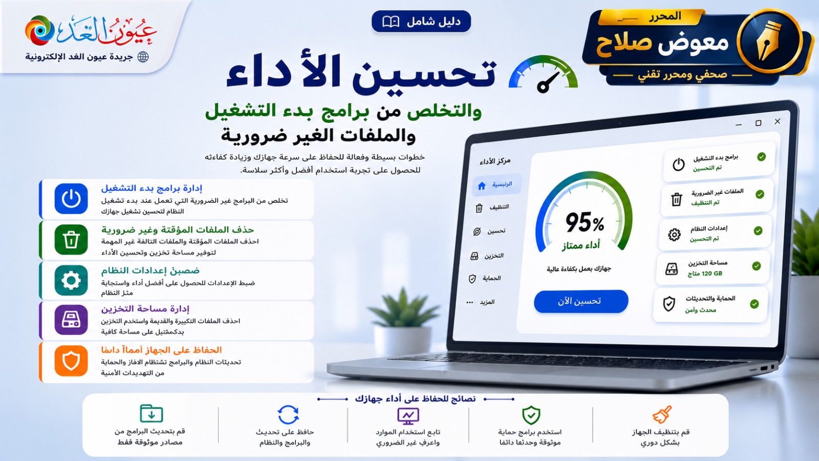 وداعًا لبطء ويندوز10و11: تسريع وتنظيف بدون برامج وداعًا لبطء ويندوز10و11: تسريع وتنظيف بدون برامج
